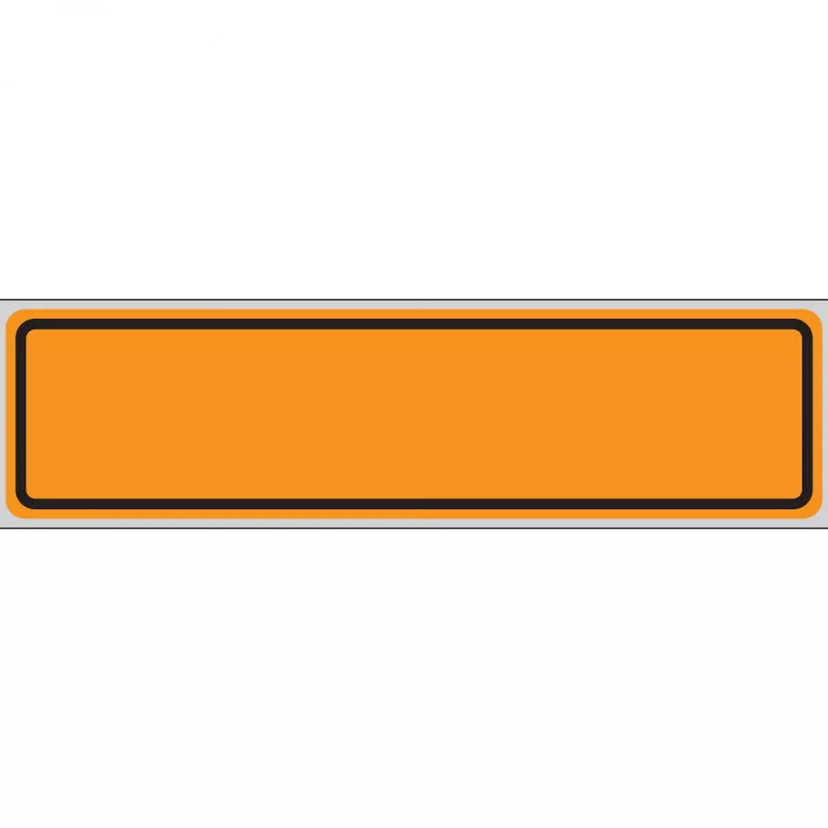 Binder/Chart Label Paper Removable 1" Core 5 3/8" X 1 3/8" Orange 200 Per Roll