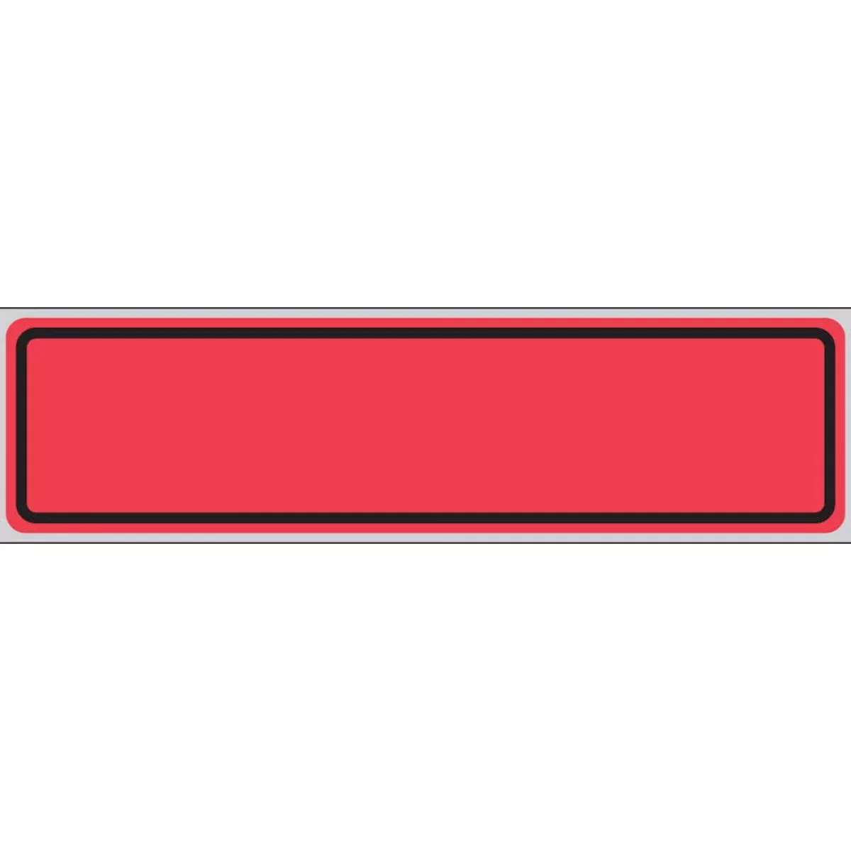 Binder/Chart Label Paper Removable 1" Core 5 3/8" X 1 3/8" Red 200 Per Roll
