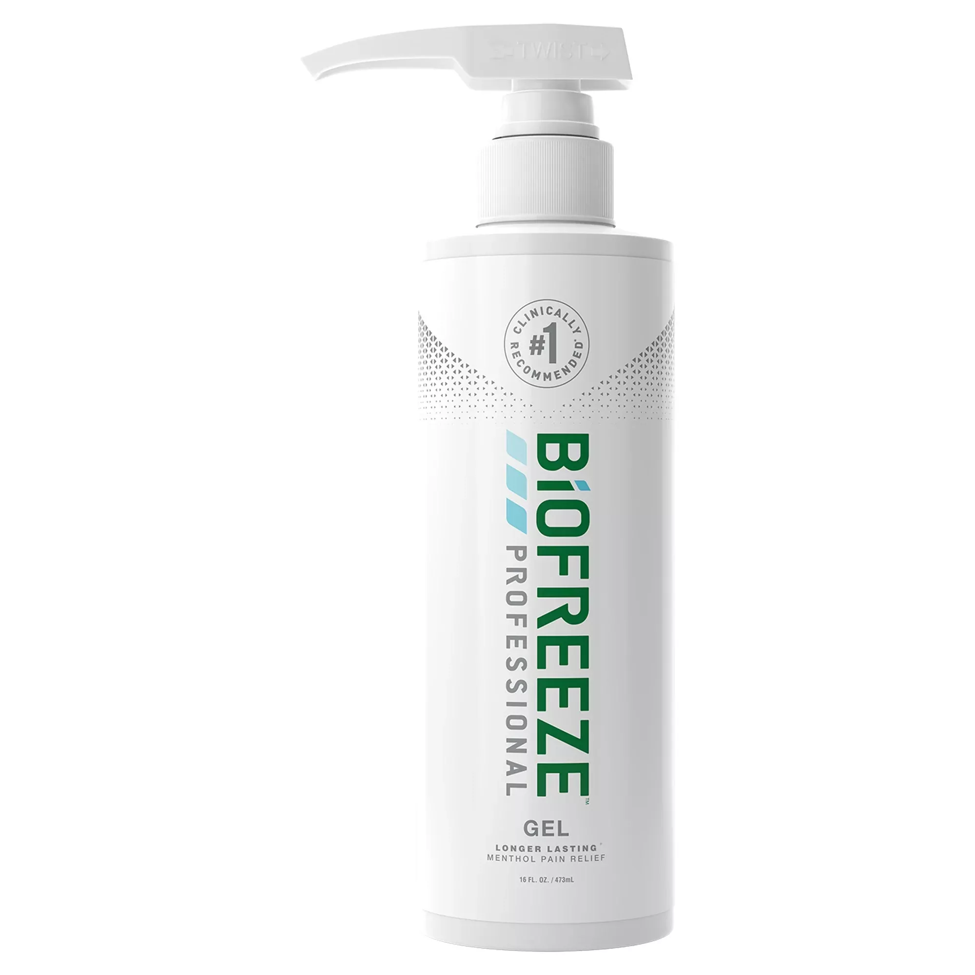 Biofreeze Professional, 16 oz Gel Pump, Colorless