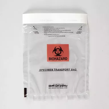 Biohazard Leakproof Bags, 6x9 H-20426-13368