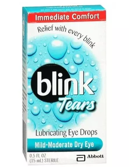 blink Tears Lubricating Eye Drops Mild-Moderate Dry Eye