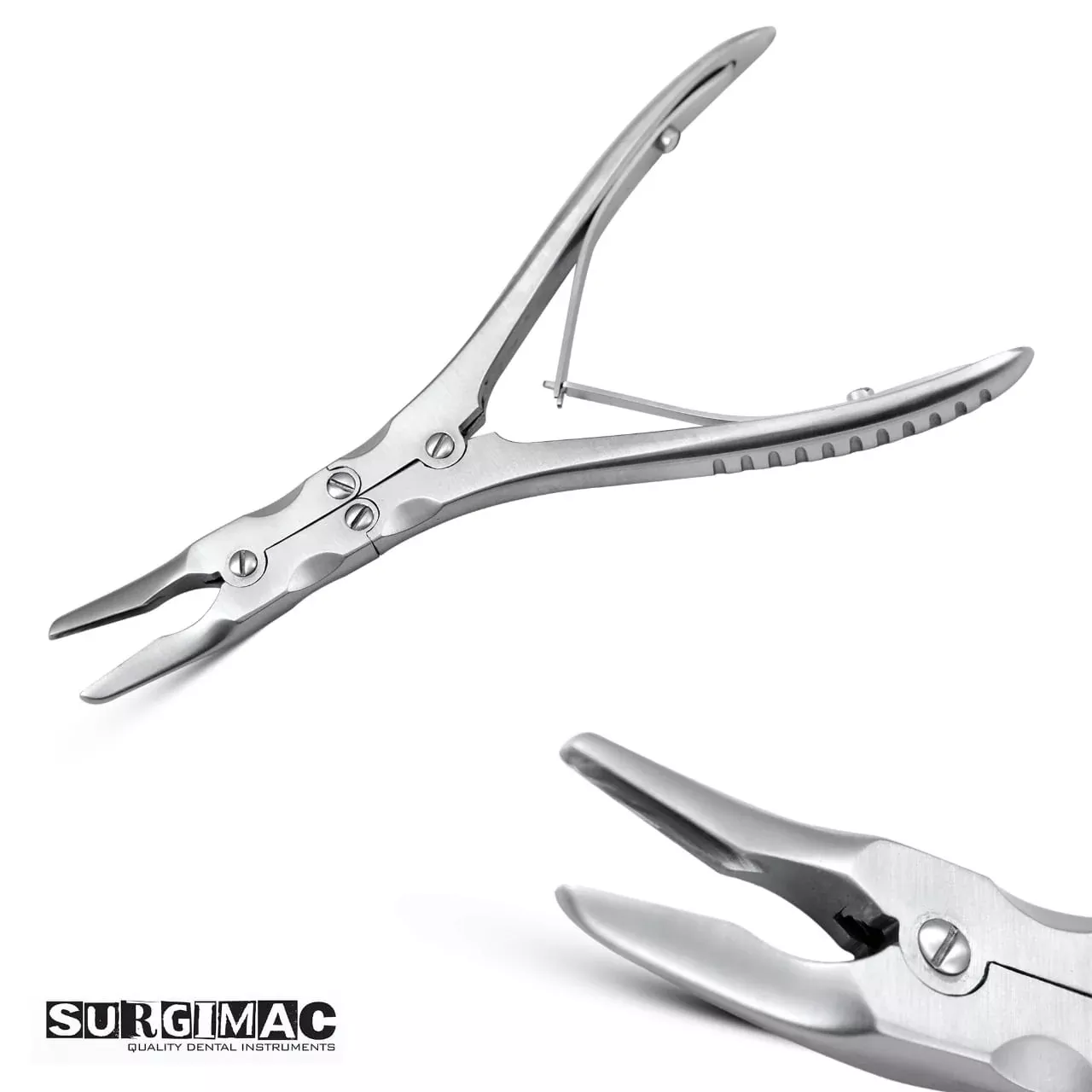Bone Ruskin Rongeur 6", stainless steel