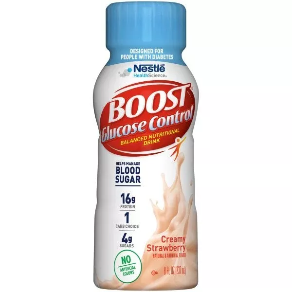 Boost Glucose Control Nutritional Drink 8 oz Bottles