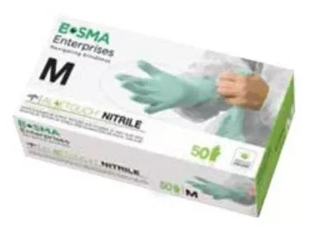 Bosma Medical Aloetouch Ext Cuff Nitrile Gloves - 500 Per Case