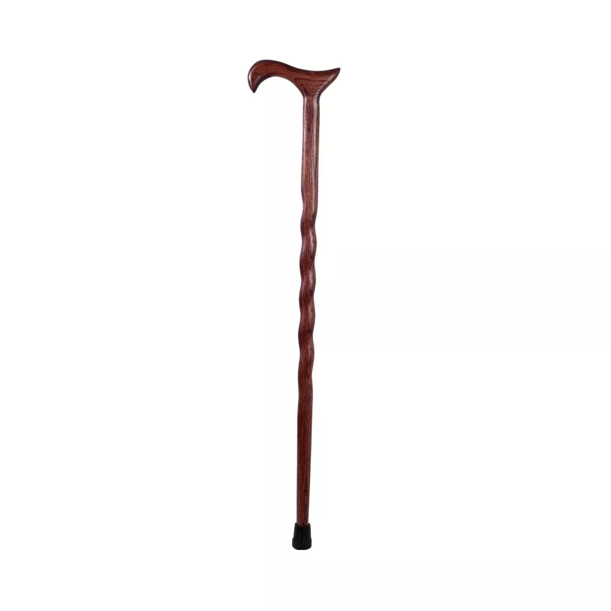 Brazos Derby Oak Cane, 34-Inch Height, Red