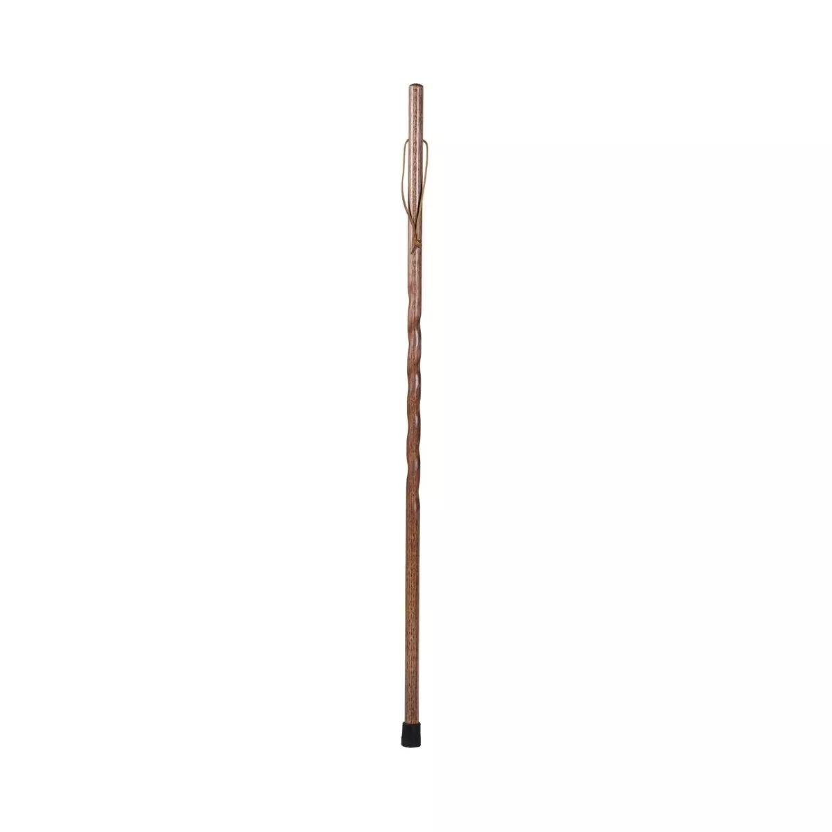 Brazos Oak Hiking Staff, 48-Inch Height, Red