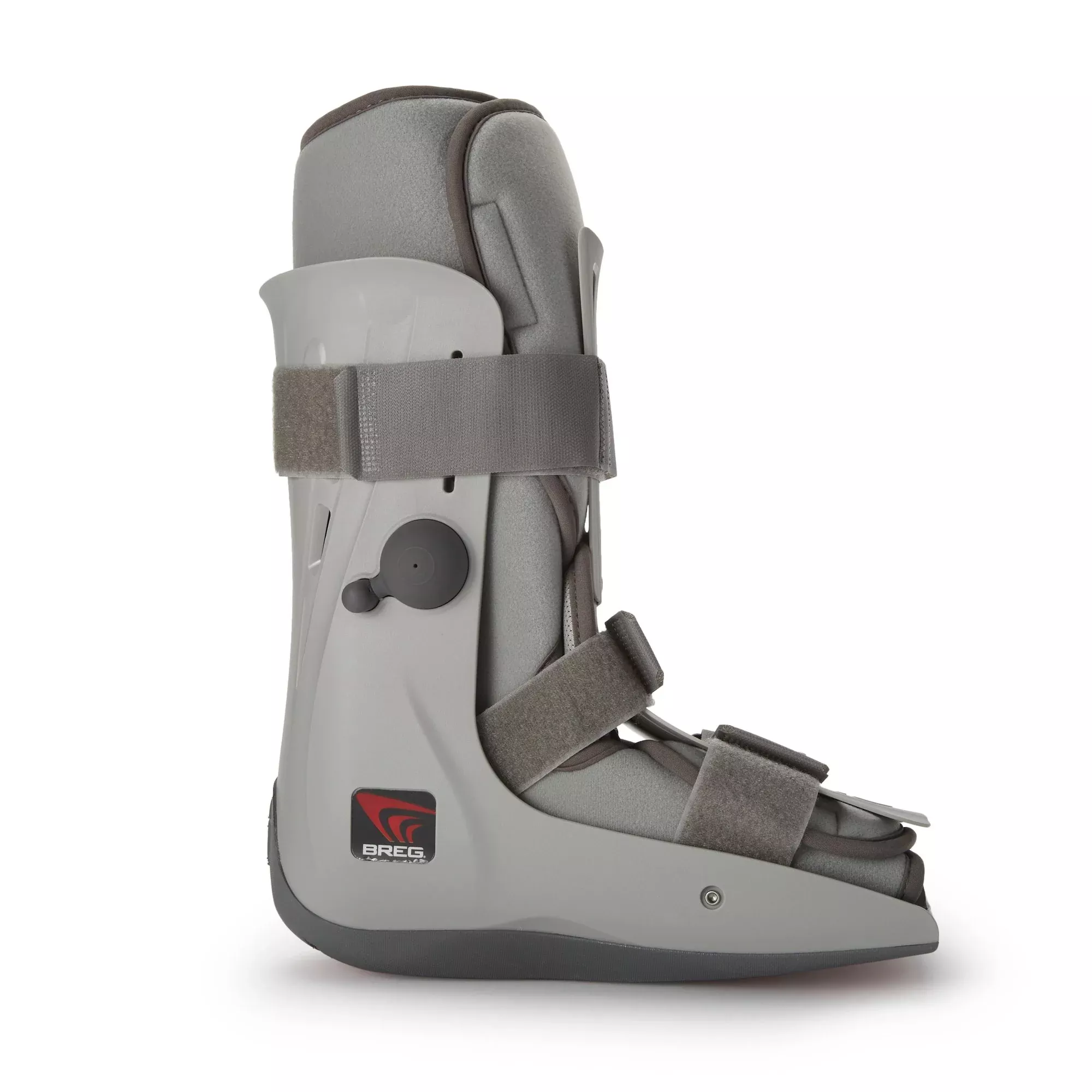 Breg Genesis Mid-Calf Air Walker Boot, Large, Gray