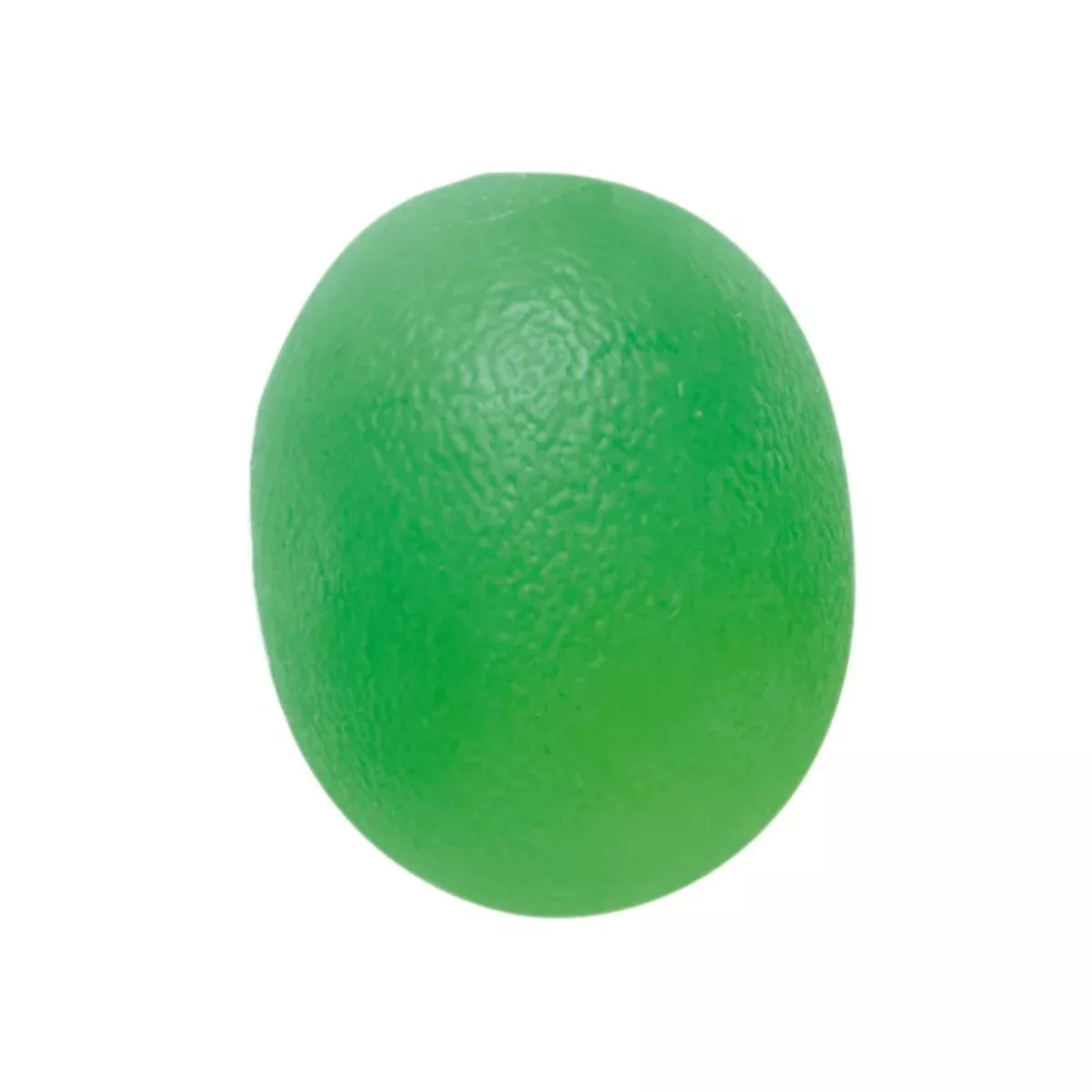 CanDo Large Cylindrical Gel Squeeze Ball, Green, Medium