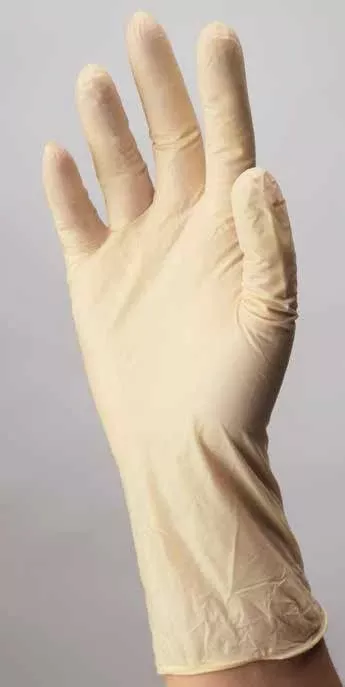 Cardinal 8882DOTP Esteem Stretch Vinyl Exam Glove, Medium, Cream