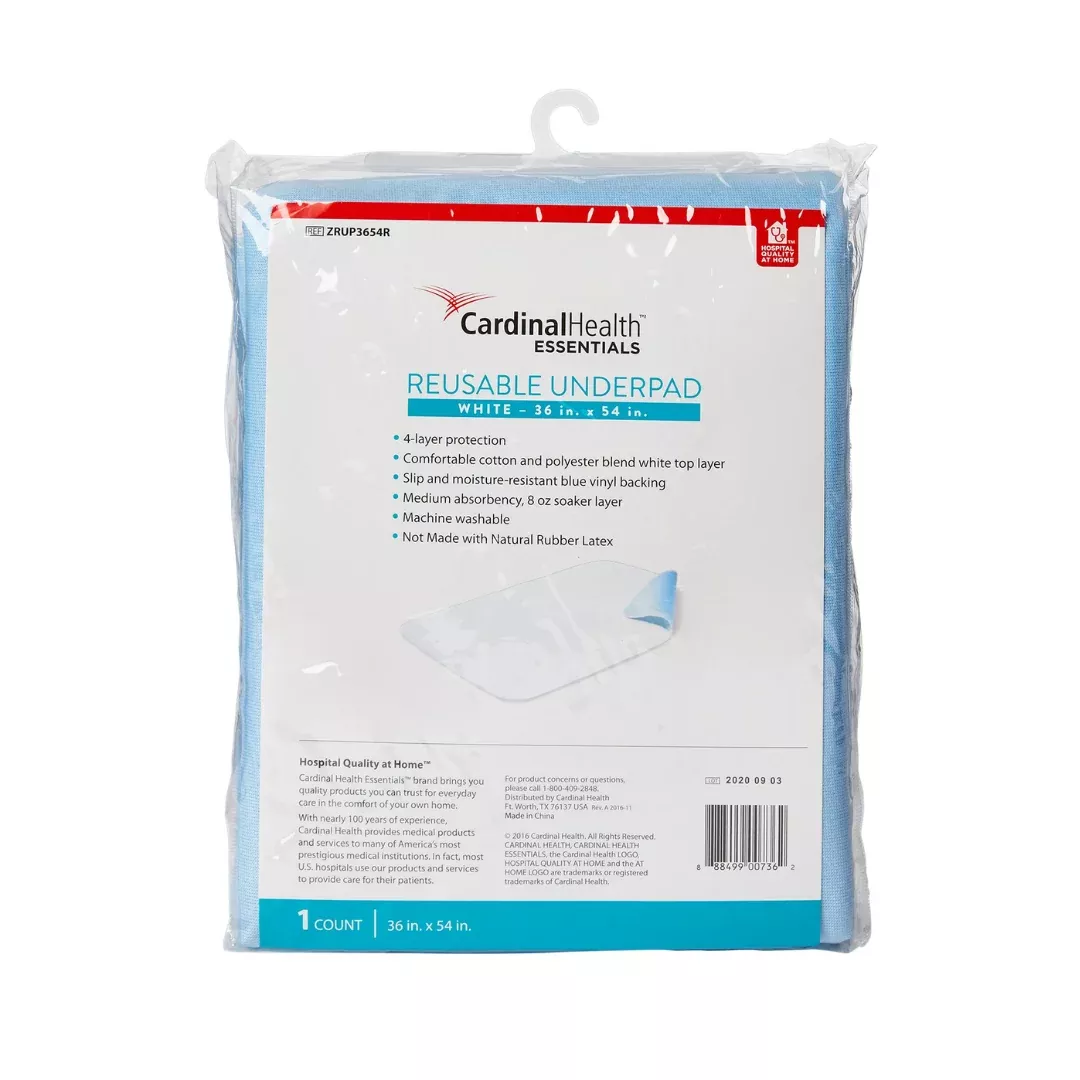 Cardinal Health Reusable Underpad 36x54