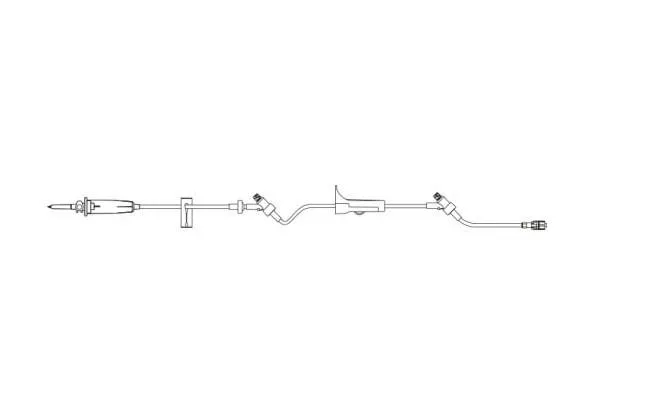 Caresite Primary IV Administration Set, 2 Ports, 103 Inch - 354204