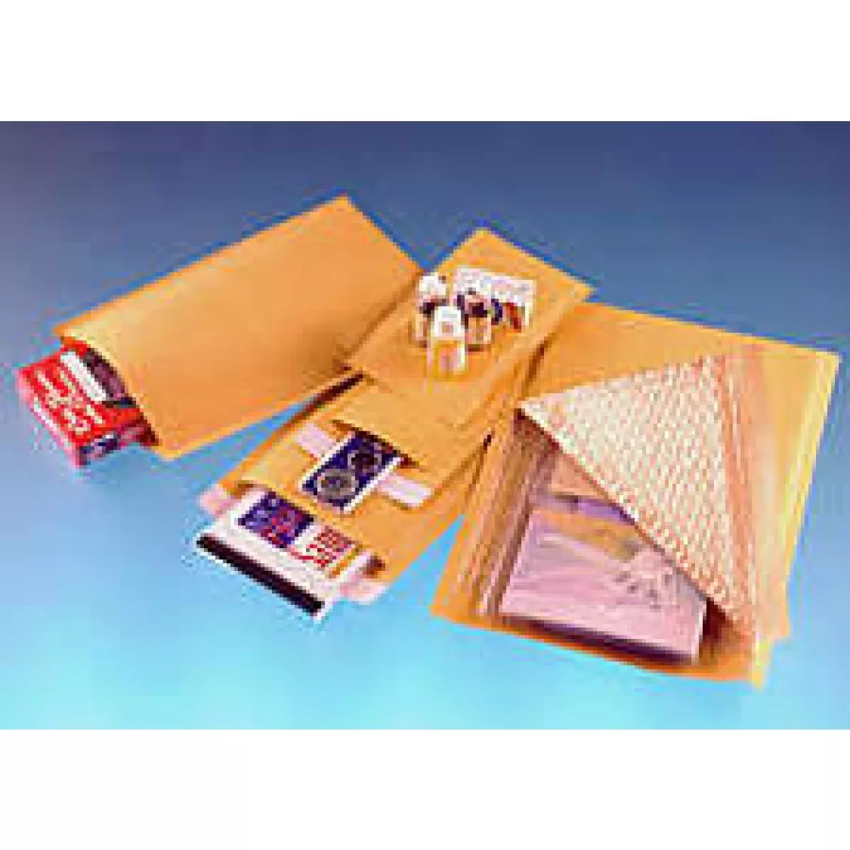 Cd/Dvd Accessory Bubble Mailer Self-Seal Kraft 14-1/2"X20" 50 Per Case