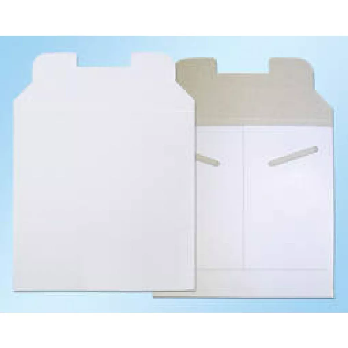 Cd/Dvd Accessory Tuck Closure Mailer Tuck Closure 18Pt White Board 6"X6" White 200 Per Case