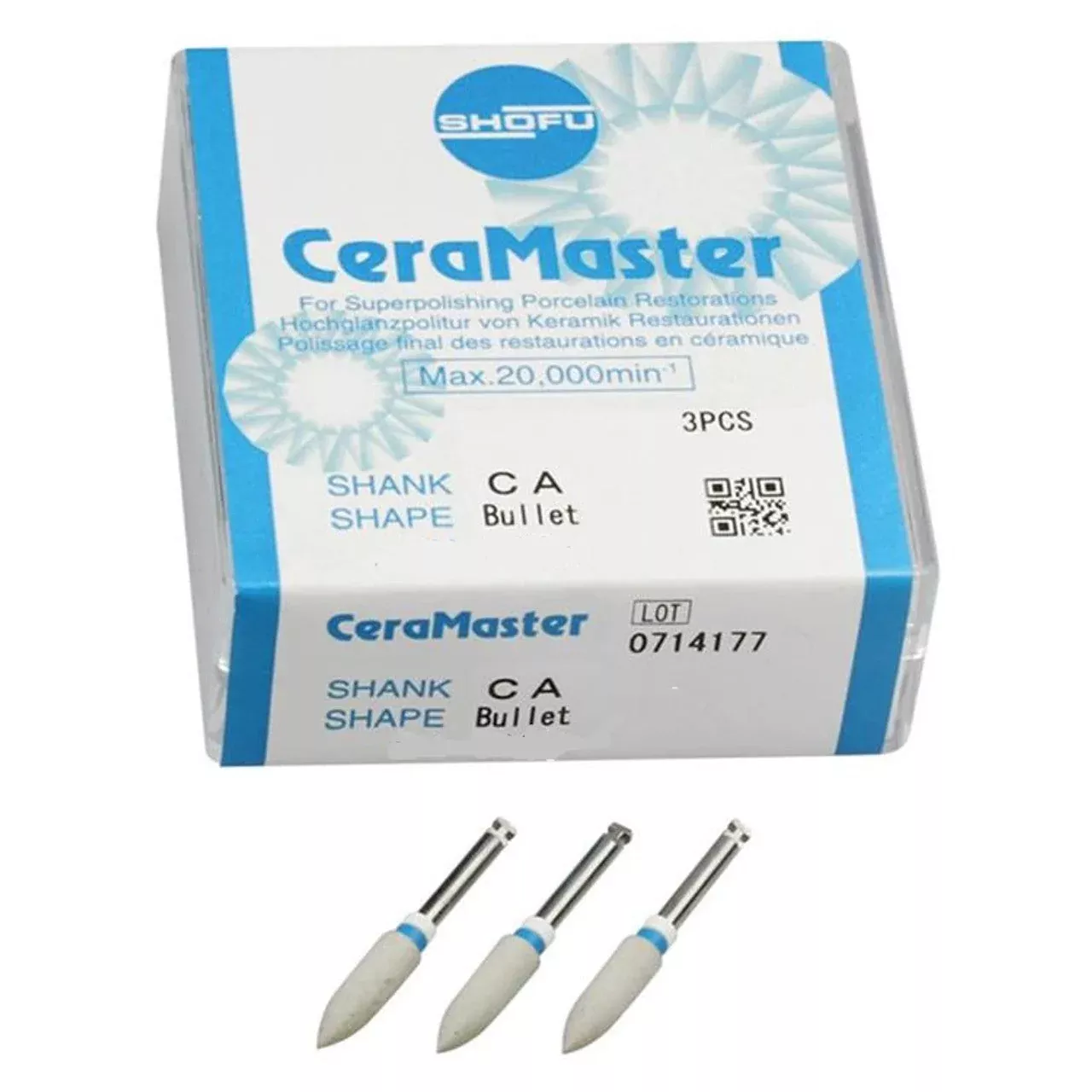 CeraMaster Coarse, Mini-Point, ISO #030, FG, 3/pk
