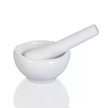 Ceramic Mortar and Pestle Set, 4 oz. H-3398-17391