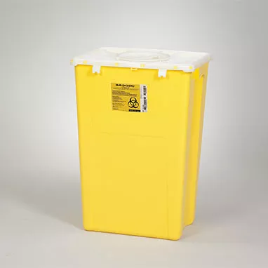 Chemo Waste Containers, 18-Gallon, Case H-20271-31-12839