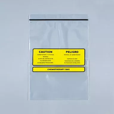 Chemotherapy Disposal Bags, 9 x 12 H-9516-12648