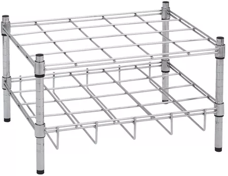 Chrome Oxygen Cylinder Rack