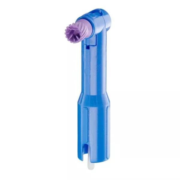 Classic Petite Web LF Disposable Prophy Angle with Soft Purple Latex Free