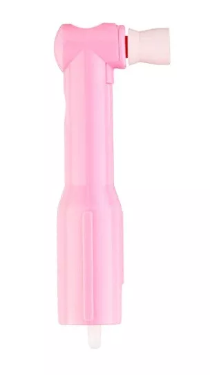 Classic Pink Petite Web Disposable Prophy Angle in Pink, 1200/Box. With Petite