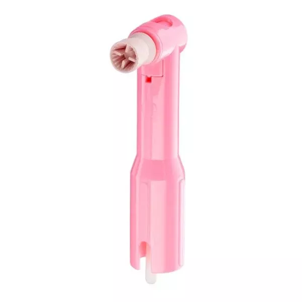 Classic Pink Petite Web Disposable Prophy Angle in Pink, 200/Box. With Petite