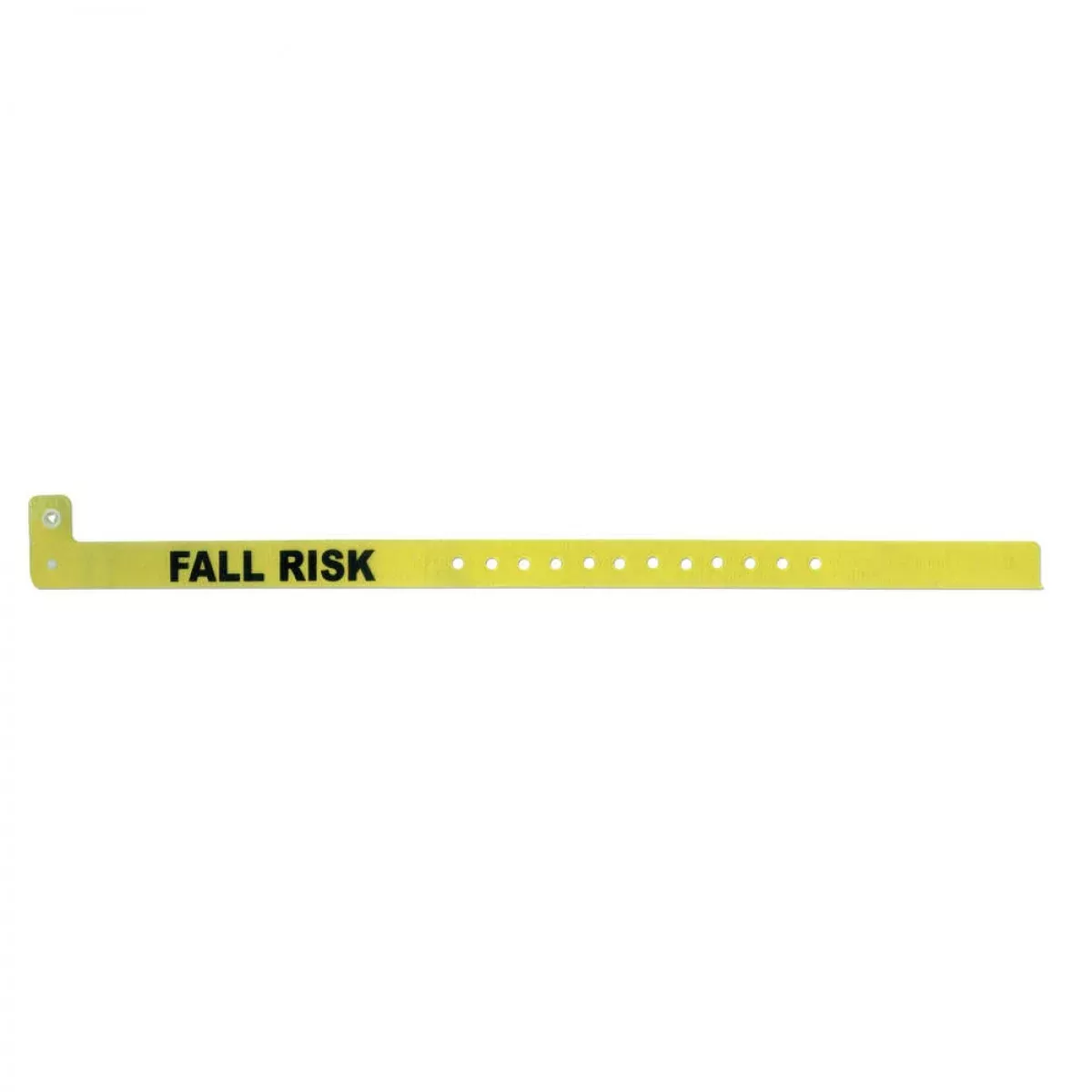 Clearimage Alert Wristband Vinyl "Fall Risk" Pre-Printed, State Standardization 1/2X11/4 Adult/Pediatric Lemon Drop - 500 Per Box