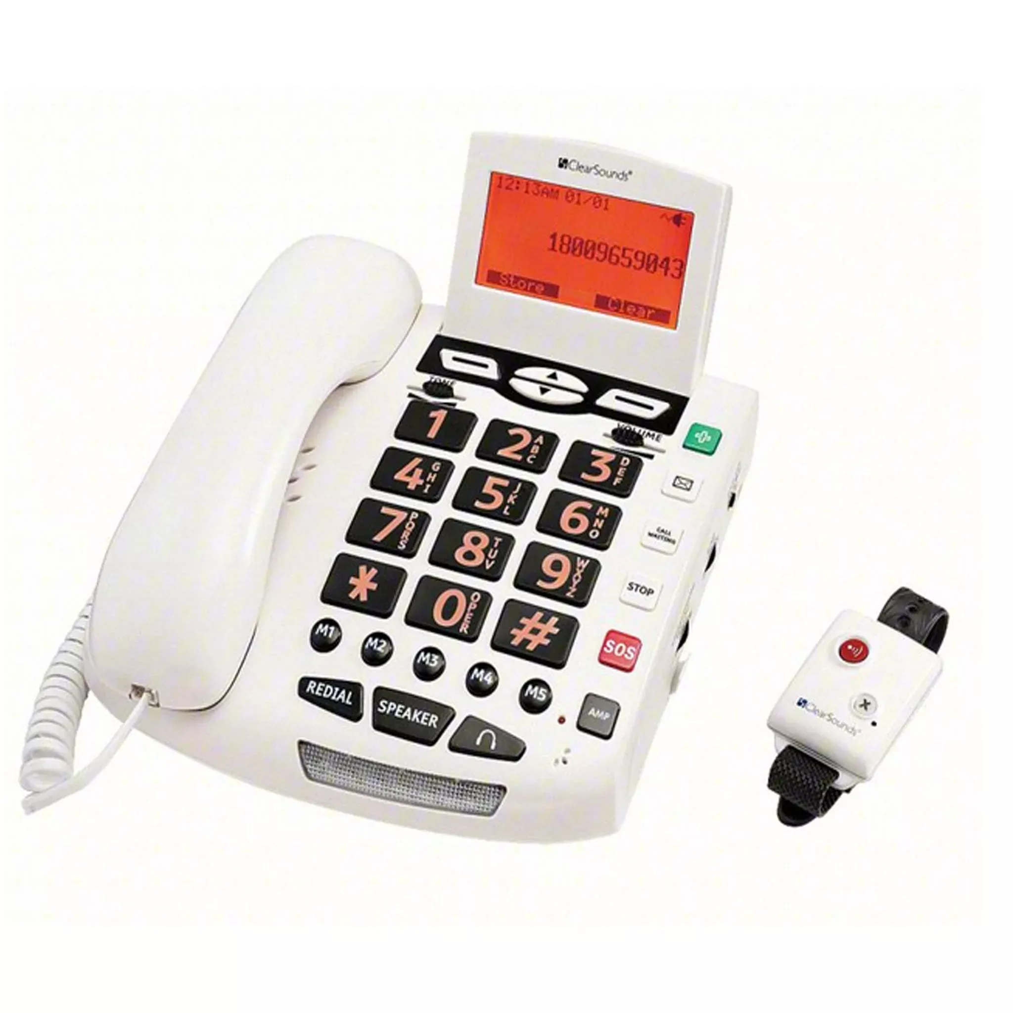 ClearSounds CSC600ER Amplified SOS Alert Phone