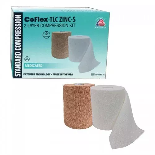 CoFlex TLC Zinc with Indicators Two-Layer Compression Bandage System