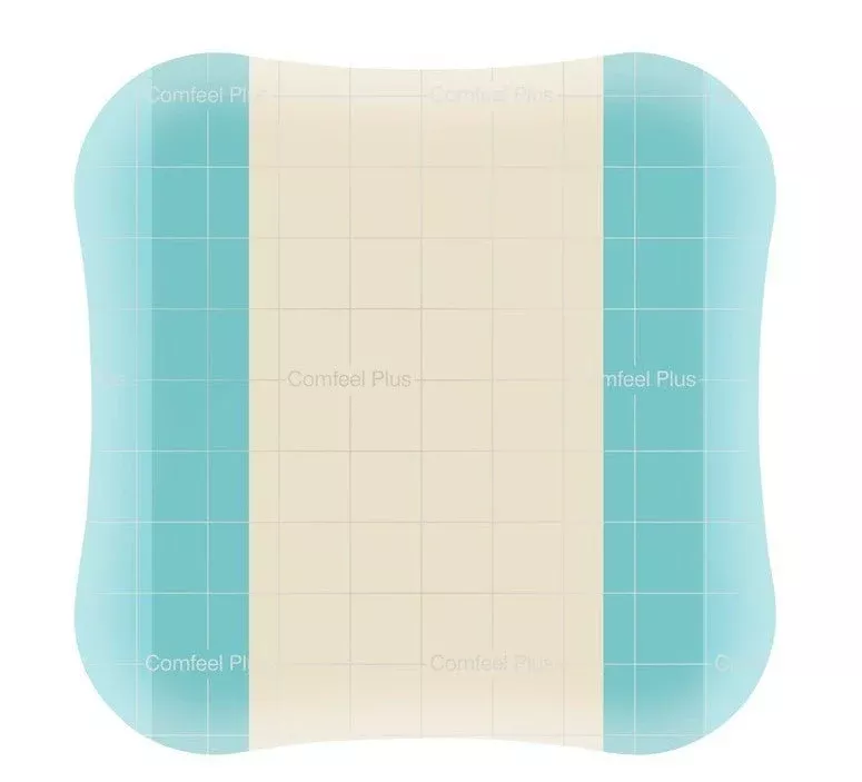 Comfeel Plus Ulcer Hydrocolloid Dressing, 4 x 4 Inch
