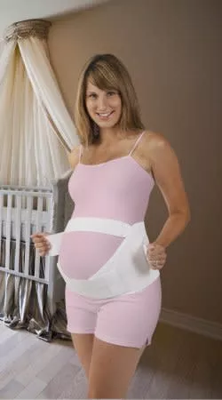 Comfy Cradle Maternity Support Belt, Without Insert, Large/X-Large, White, 1/EA