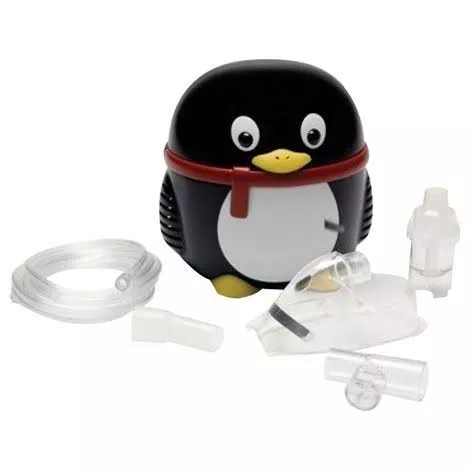 Compressor Nebulizer System Neb-U-Tyke Penguin™ Small Volume Medication Cup Pediatric Aerosol Mask Delivery #JB0112-062
