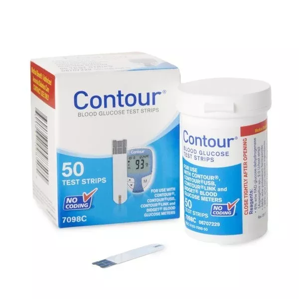 Contour Blood Glucose Test Strips