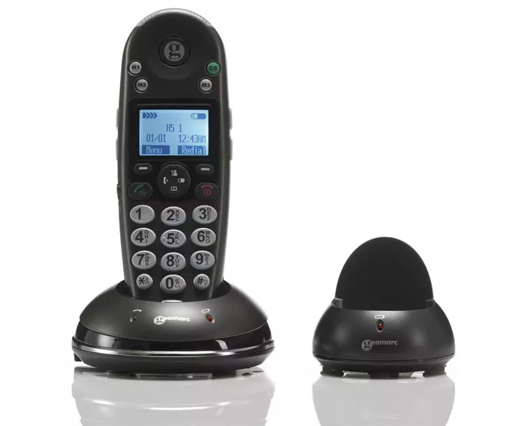 Cordless Amplified Telephone with Bonus Charging Base