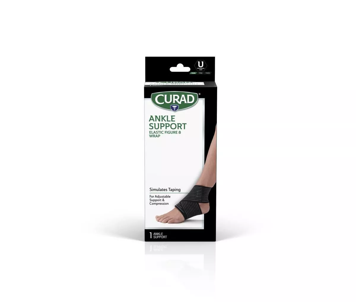 CURAD Figure-8 Elastic Ankle Wraps