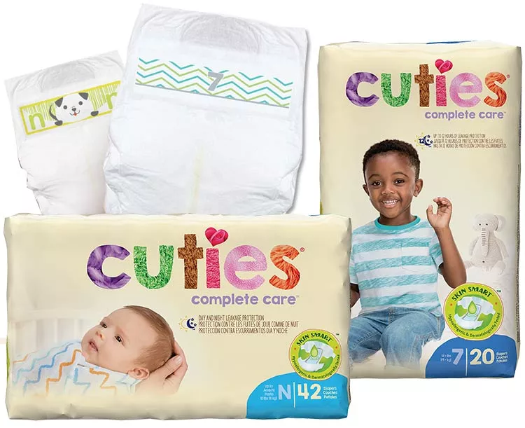 Cuties Complete Care Baby Diapers