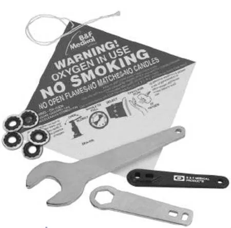 Cylinder Wrench Oxygen Regulator #66080