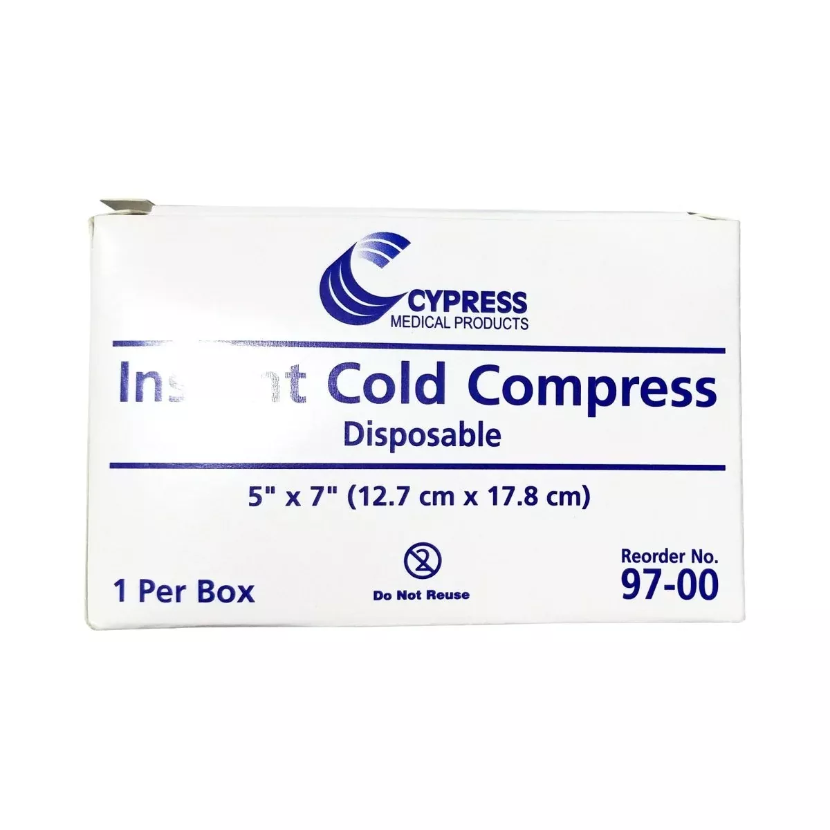Cypress Instant Cold Pack, 5 x 7 Inch