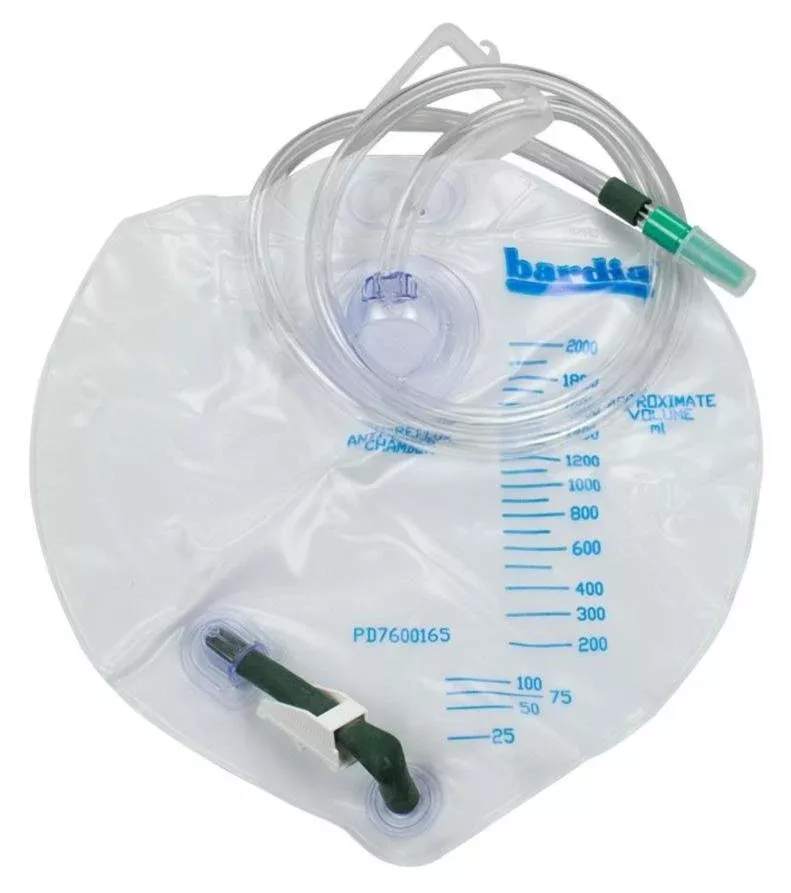 Davol Urinary Drainage Bag 2,000 mL