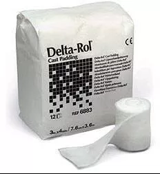 Delta-Rol Undercast Cast Padding, 6 Inch x 4 Yard