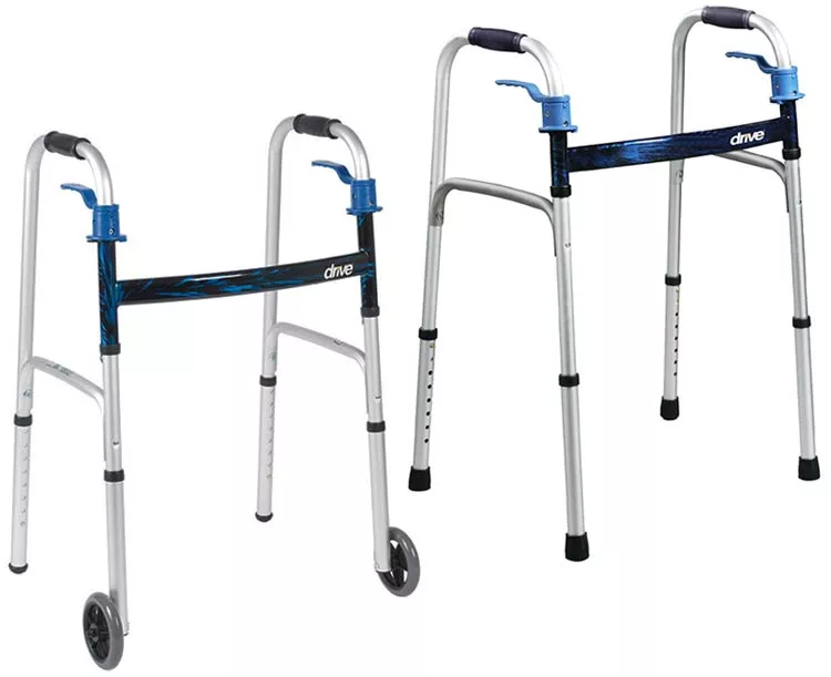 Deluxe, Trigger Release Folding Walker