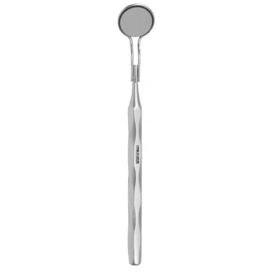 Dental Mirror handle with double sided mirrors - Ergonomic Hollow Handle (Pack of 8)