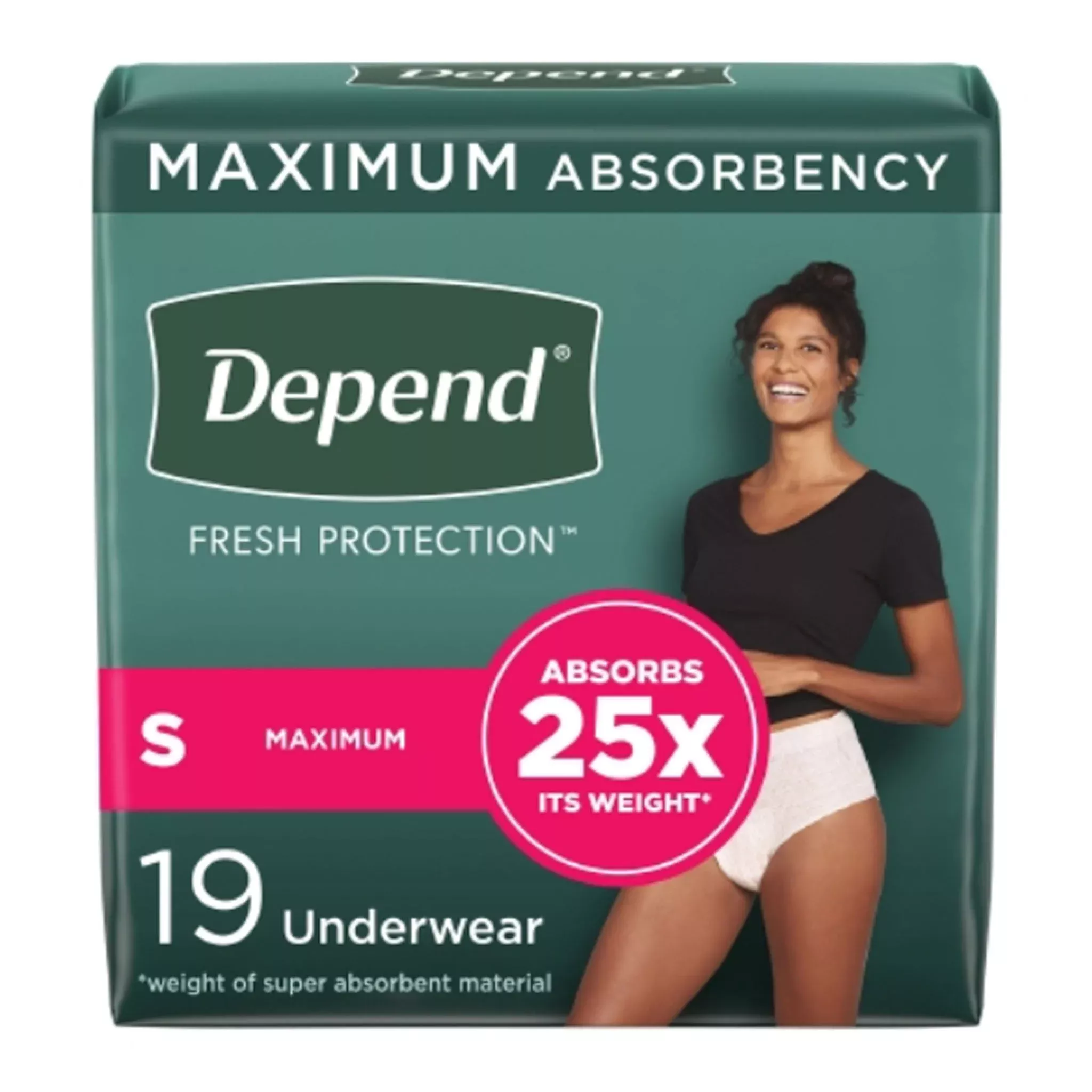 Depend Fresh Protection Underwear for Women