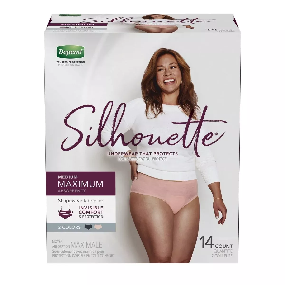 Depend Silhouette Pull On with Tear Away Seams -Female