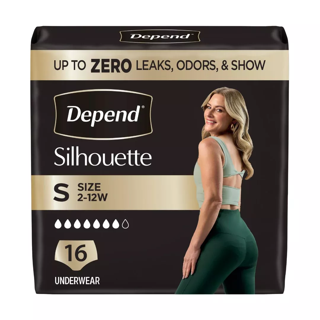 Depend Super Premium Silhouette Underwear for Women