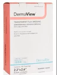 DermaView Transparent Film Dressing, 4 Inch x 11 Yard