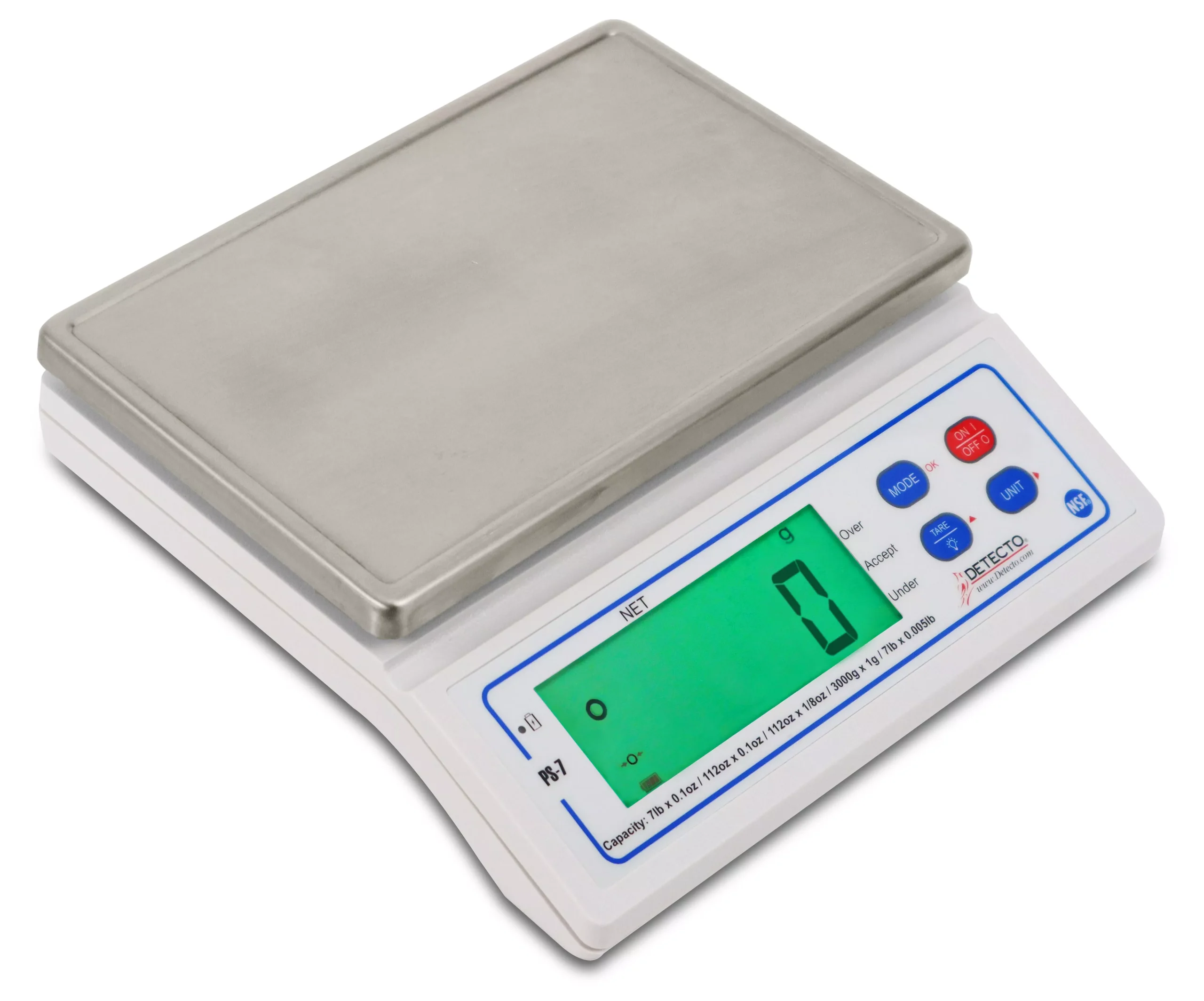 Detecto PS7 Digital Portion Control Scale