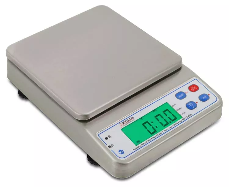 Detecto Stainless Steel Digital Portion Scale, Up to 11 lbs