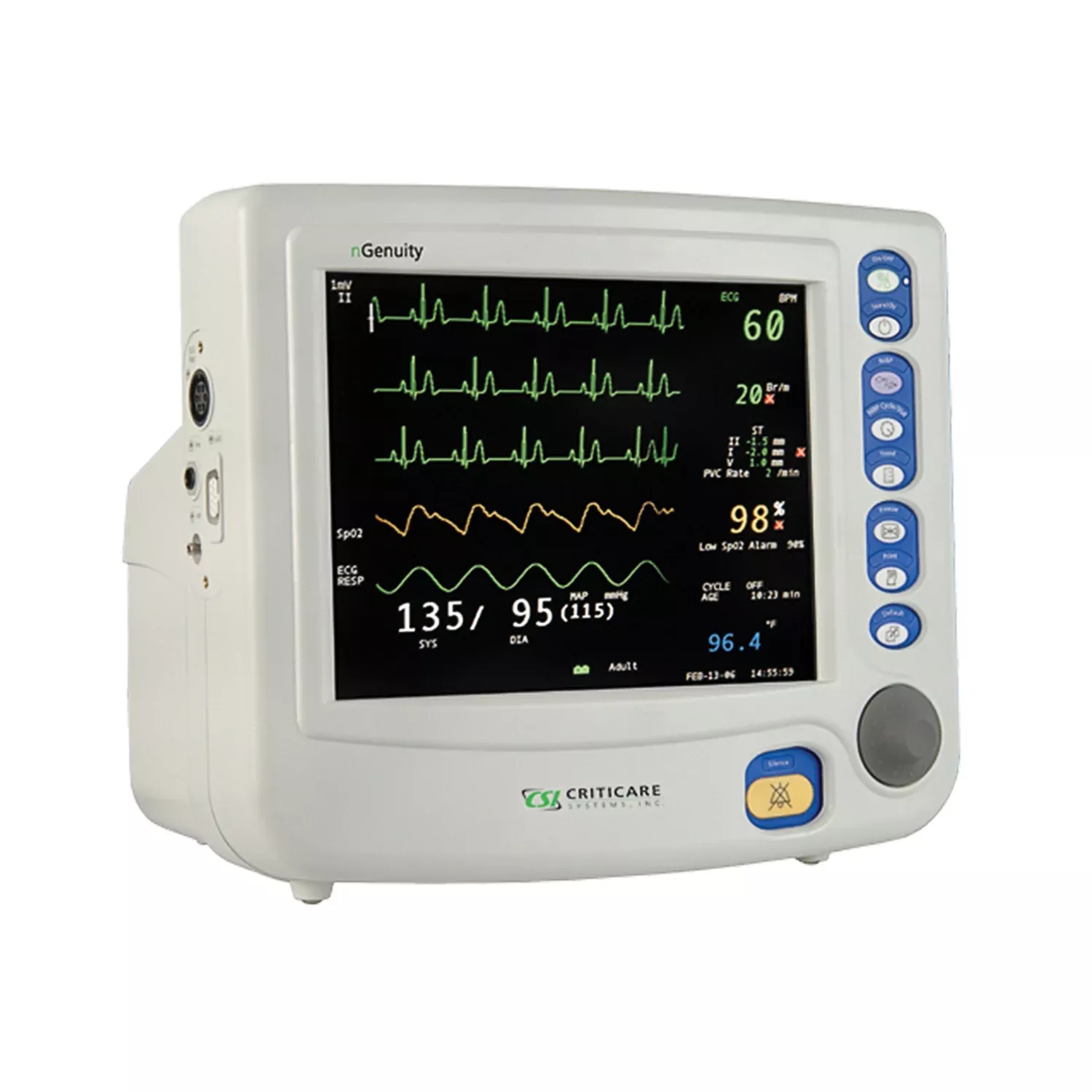 Diagnostic Battery Criticare For 8100E PT Monitor