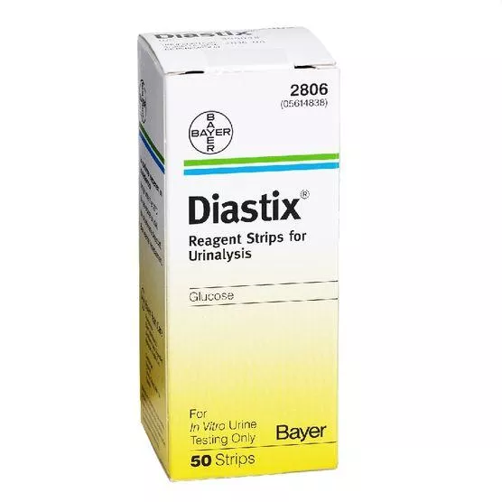 Diastix Reagent Test Strip, Urine Glucose - Box of 50