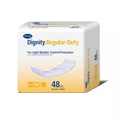 Dignity Regular-Duty Barrier-Free Absorbent Pad, Light Absorbency